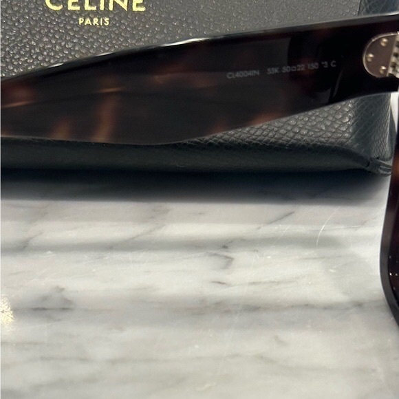 Celine Tortoise Shell Sunglasses
